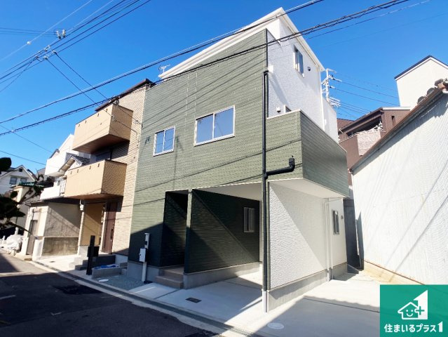 明石市藤江　第2期　新築一戸建ての外観|お客様に長く安心して住んでいだだける事にこだわった家づくり！住んでからのアフターサービスにもしっかりと取り組んでいます！