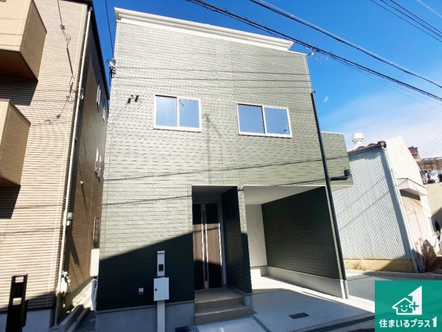 明石市藤江　第2期　新築一戸建ての外観|お客様に長く安心して住んでいだだける事にこだわった家づくり！住んでからのアフターサービスにもしっかりと取り組んでいます！