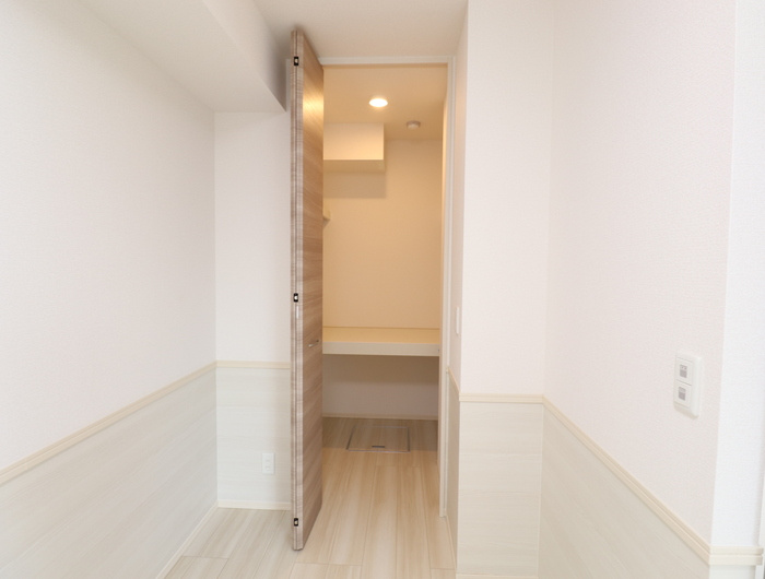 熊本市南区城南町さんさん２丁目のアパートの収納