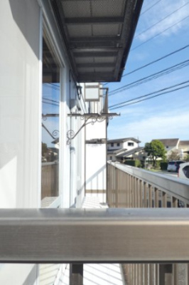 【バルコニー】 | 第一シャトル | 反転間取り別部屋写真です。