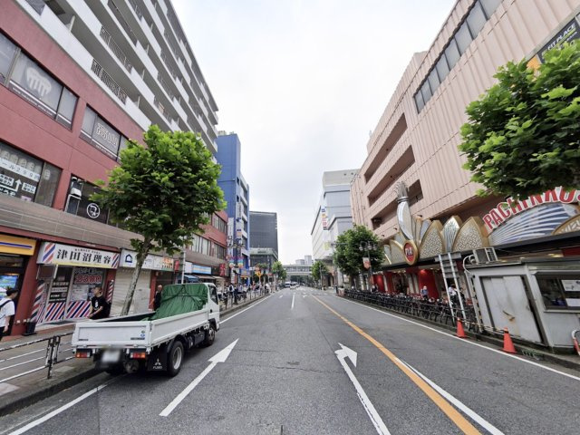 津田沼10番街ビルの周辺