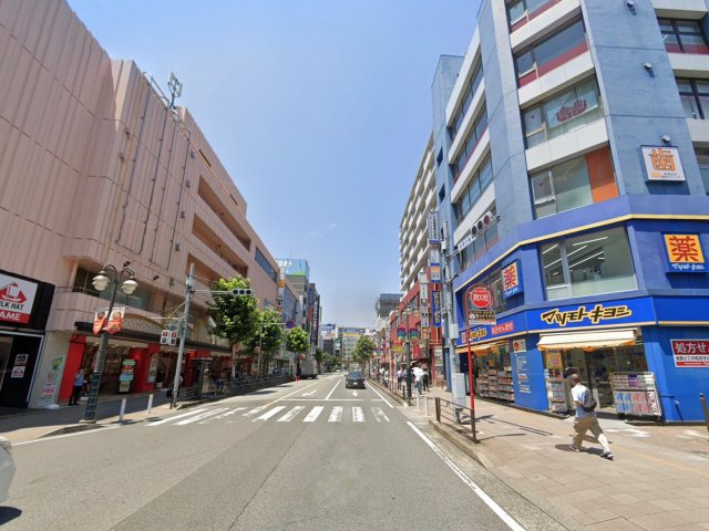 津田沼10番街ビルの周辺