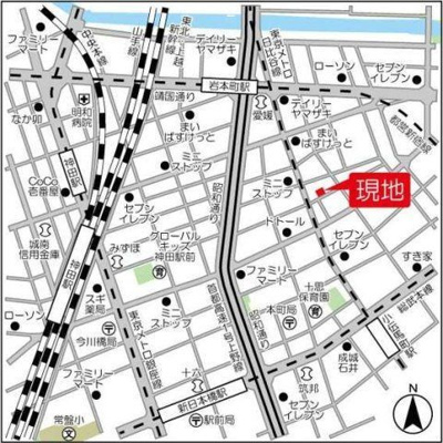 【地図】 | La Perla岩本町(ラペルラ岩本町)