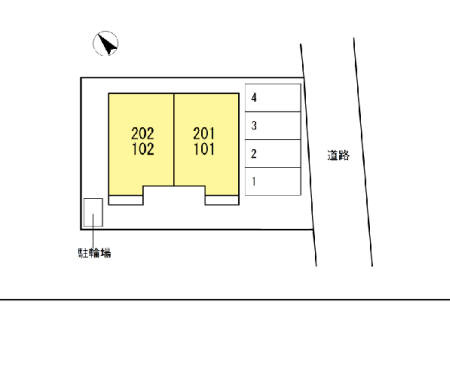 ＨｉＧｒａｎｄｅ秀の区画図