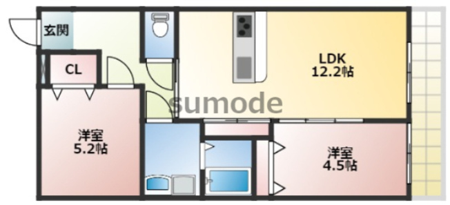 【間取り】 | アーバンコート