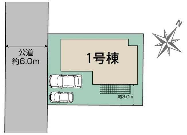 【区画図】 | 船橋市八木が谷3丁目
