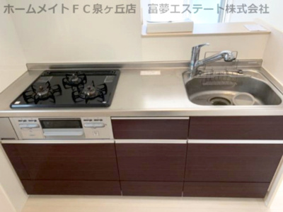 【キッチン】 | エーデル自由丘Ⅱ | ※イメージ　同物件別号室の写真