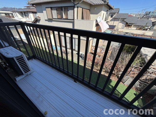 コーポ雪小僧のバルコニー