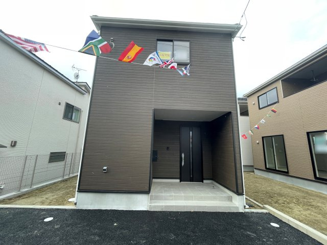新築戸建・新築建売　郡山市安積町荒井第6　朝日が丘小・第七中の外観|＼内覧ご予約受付中です♪／仕事帰りやお休みの日はもちろん、当日内覧も大歓迎♪お気軽にお問い合わせください♪