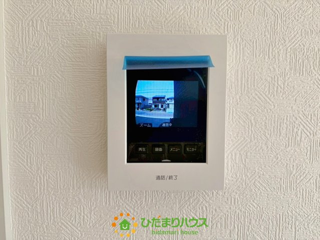久喜市青毛第3　新築一戸建て　03　クレイドルガーデンのセキュリティ|録画付き！