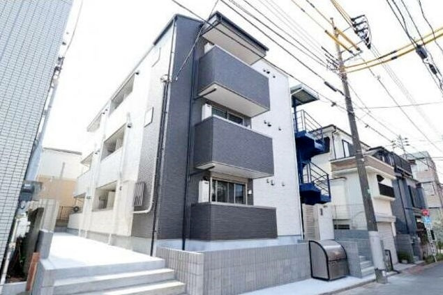 練馬区小竹町２丁目のアパートの外観