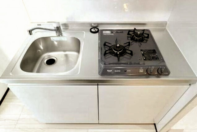 練馬区小竹町２丁目のアパートのキッチン|同仕様