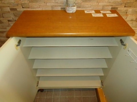 カーサルーチェの玄関