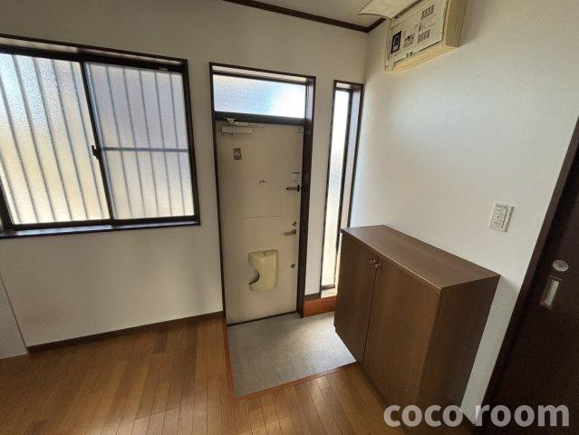 コーポ雪小僧の玄関