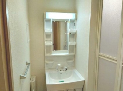 【独立洗面台】 | エクセレントコートK・S・T | 嬉しい独立洗面台付き。