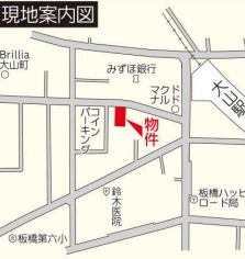 大山町ＹＫマンションの地図