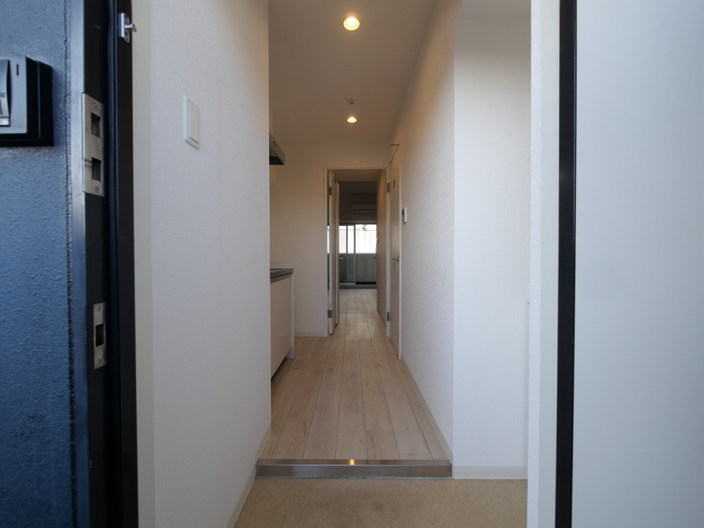 レクシア平野DUOの玄関