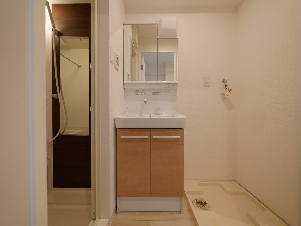 レクシア平野DUOの独立洗面台