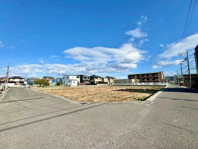 守山市伊勢町　建築条件無し売土地の外観