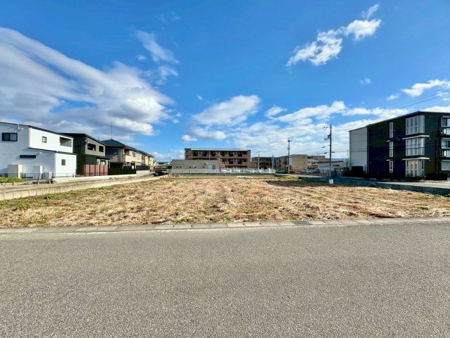 守山市伊勢町　建築条件無し売土地の外観
