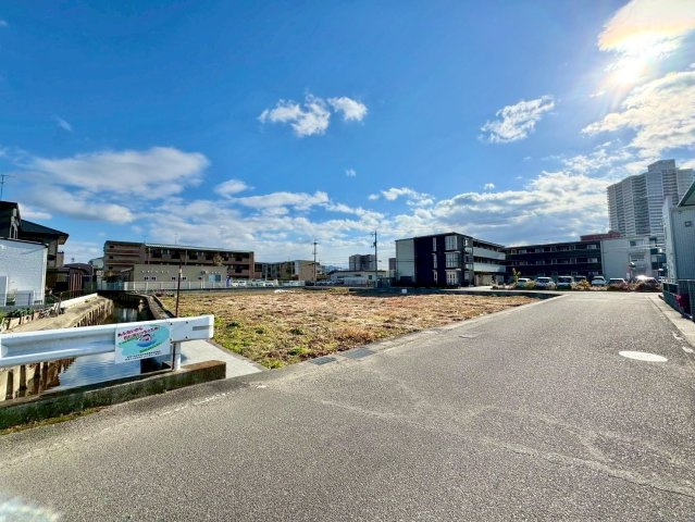 守山市伊勢町　建築条件無し売土地の外観