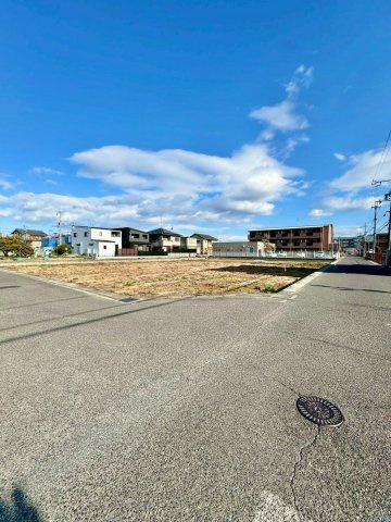 守山市伊勢町　建築条件無し売土地の外観
