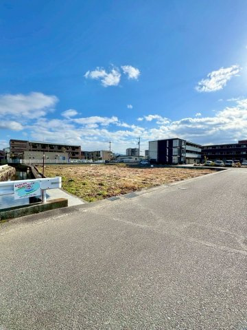 守山市伊勢町　建築条件無し売土地の外観
