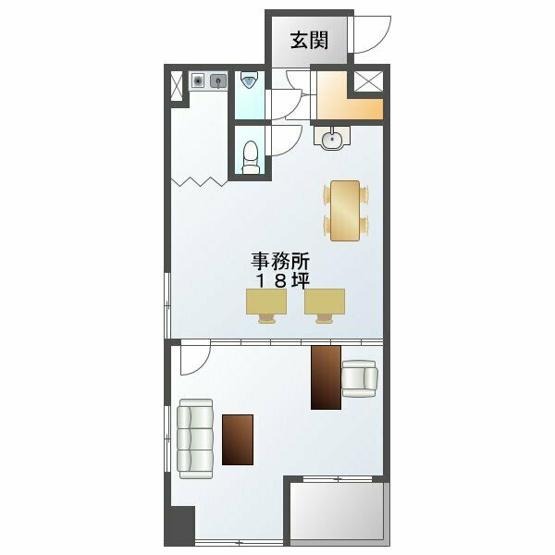 【間取り】 | 財形久屋林敬ビル(ザイケイ ヒサヤ リンケイ ビル)【　オフィスおすすめ　】