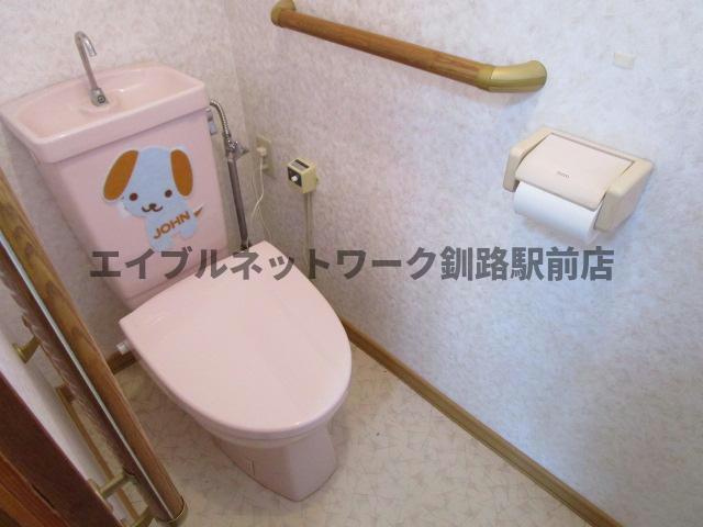 緑ヶ岡5-30-16貸家のトイレ