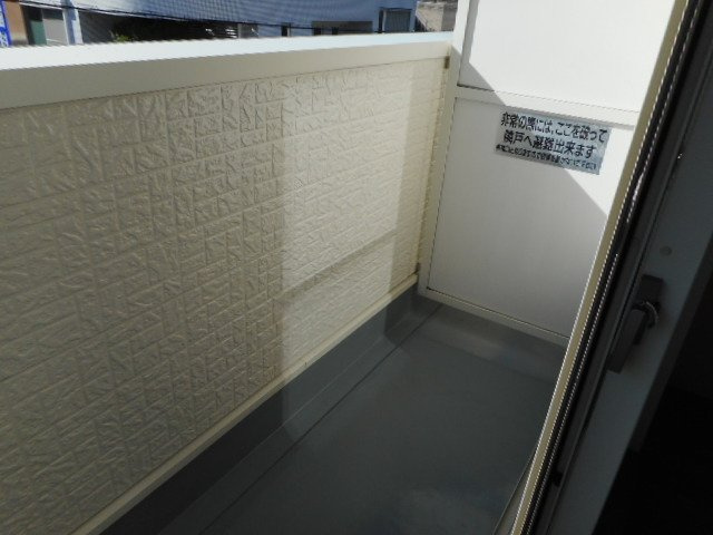 シャン・ド・フルールのバルコニー|バルコニー付きです