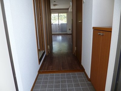 シャン・ド・フルールの玄関|毎日通る玄関はこちらです