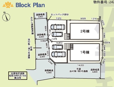 ♥♥那覇市識名-2号棟（全2棟）の区画図