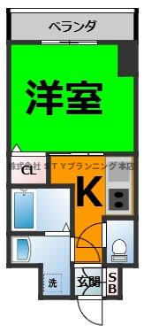 仲介手数料０円！S-RESIDENCE浄心Eastの間取り