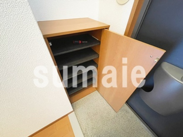 メゾン・ソレイユの玄関|シューズボックスあります！