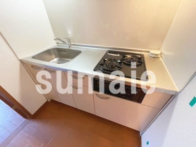 メゾン・ソレイユのキッチン|ガスコンロキッチンです！