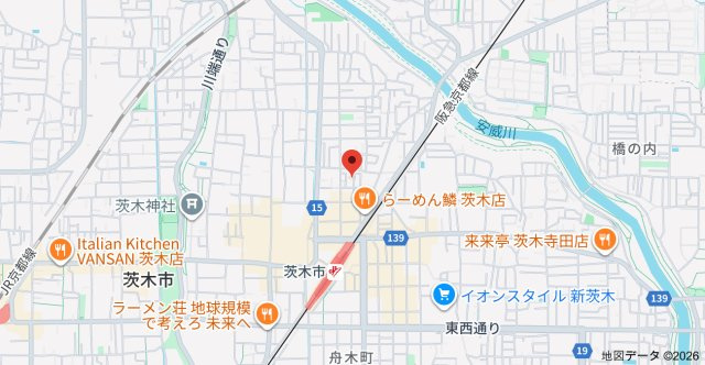 リーヴス竹橋の地図