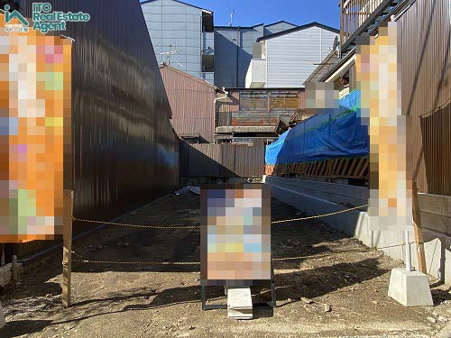 紫野中柏野町  建築条件無　土地