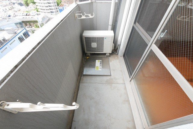 ロジェ今福鶴見のバルコニー