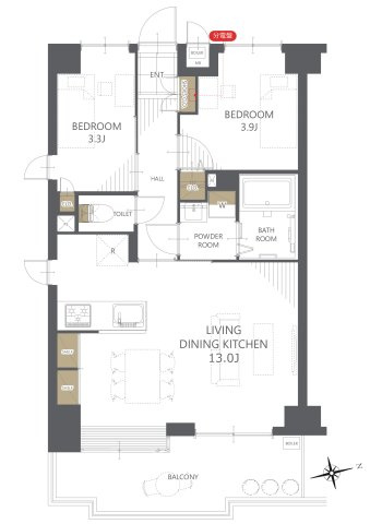 【間取り】ワコーレ春日部 