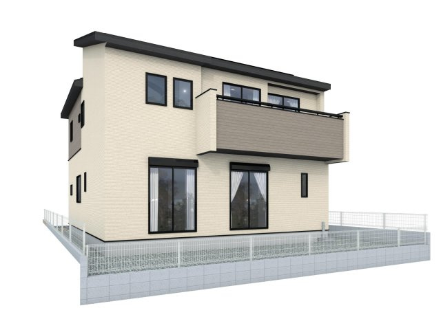 ブルーミングガーデン／合志市豊岡３期／１号棟の外観