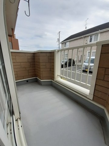 ベルデュール　Ｃのバルコニー