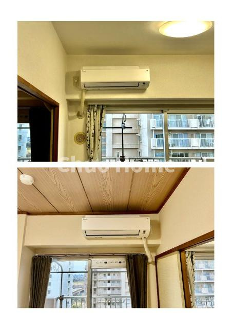 東大島ファミールハイツ1号棟の冷暖房・空調設備|エアコン×2