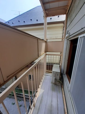 クレールサヤマハイツのバルコニー