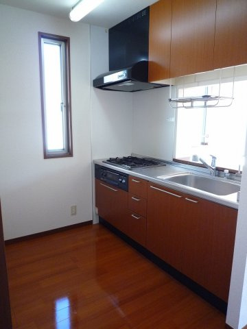 マウントヒルズのキッチン|退去前のため、別部屋のお写真です。