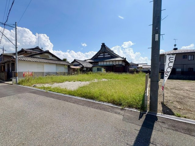 野洲市吉川2号地　建築条件無し売土地の外観