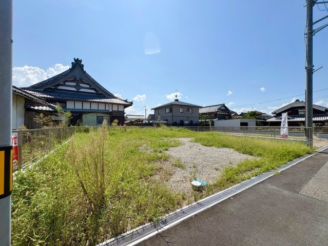 野洲市吉川2号地　建築条件無し売土地の外観