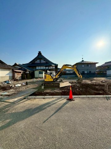 野洲市吉川2号地　建築条件無し売土地の外観