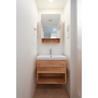 【洗面所】 | アドバンス江坂ラシュレ | 洗面所です