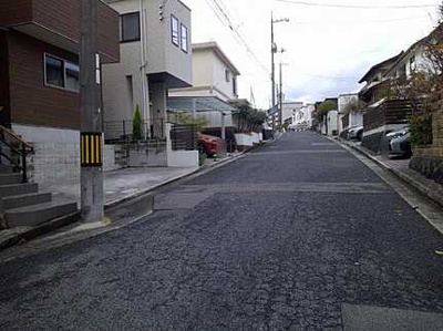 【前面道路含む現地写真】 | 広島市西区井口４丁目 阿瀬波