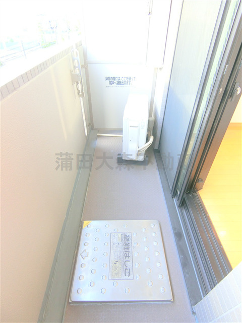 ルーブル東蒲田のバルコニー|バルコニー